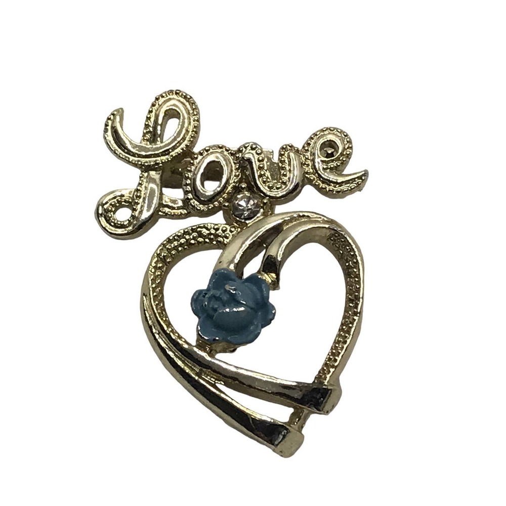 Vintage Gerry’s Signed‎ Heart Brooch